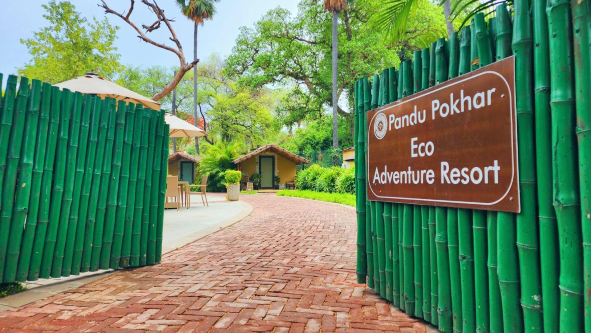 Pandu Pokhar Eco Adventure Resort Rājgīr المظهر الخارجي الصورة